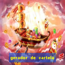 gerador de cartela de bingo